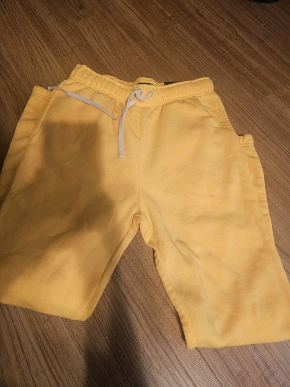 Brooklyn Joggers Lounge Pants Yellow Mens Size Small Soft